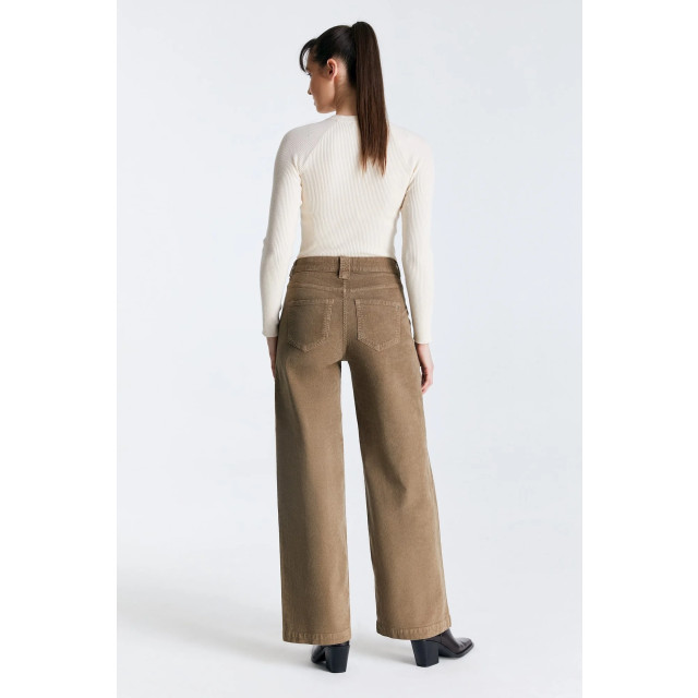 Cup of Joe Lulu cord wide leg jeans - COJ Lulu Beige large