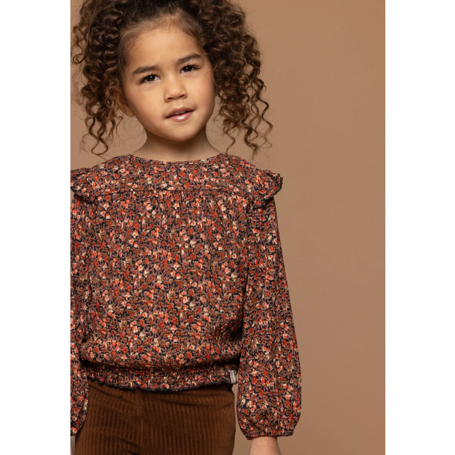 Looxs Revolution Meisjes blouse crinkle mini wildflower 153115229 large