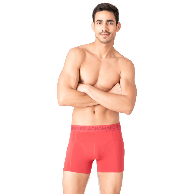 Muchachomalo Heren 3-pack boxershorts effen U-SOLID1010-964 large