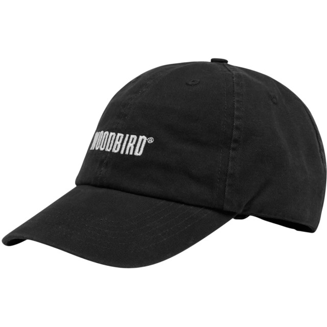 Woodbird Core twill cap 2336-013 black white 2336-013 large