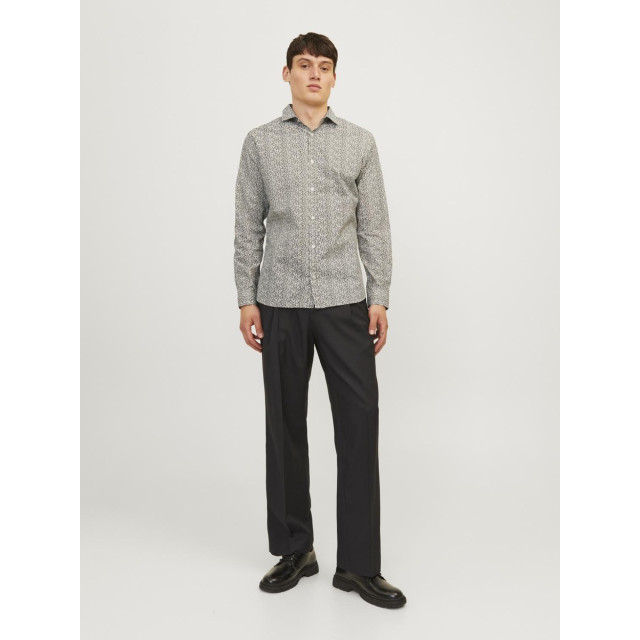 Jack & Jones Jprblablackpool stretch ls shirt sn dessin 5309.09.0165 large