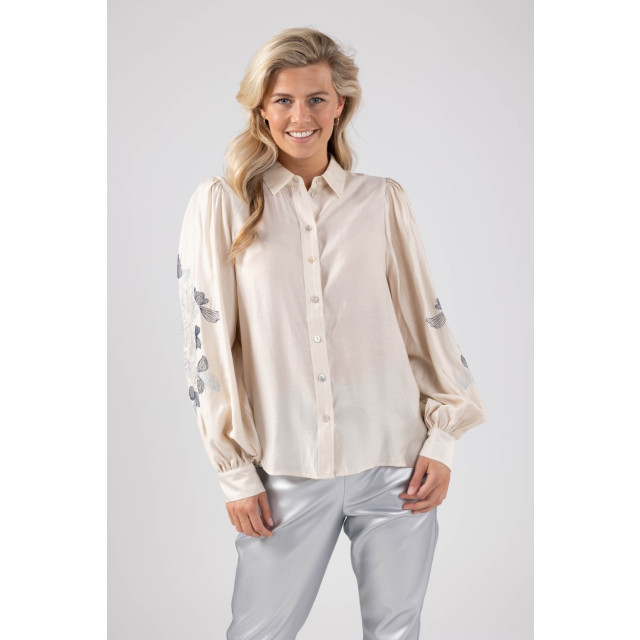 Nukus Milanova blouse off-white 4305.02.0003 large