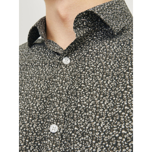 Jack & Jones Jprblablackpool stretch ls shirt sn dessin 5309.29.0117 large