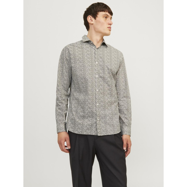 Jack & Jones Jprblablackpool stretch ls shirt sn dessin 5309.09.0165 large