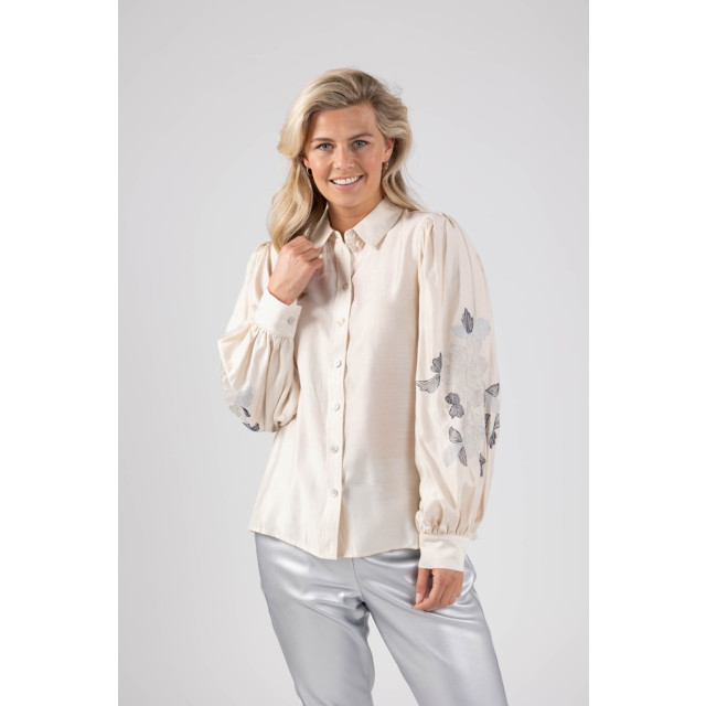 Nukus Milanova blouse off-white 4305.02.0003 large