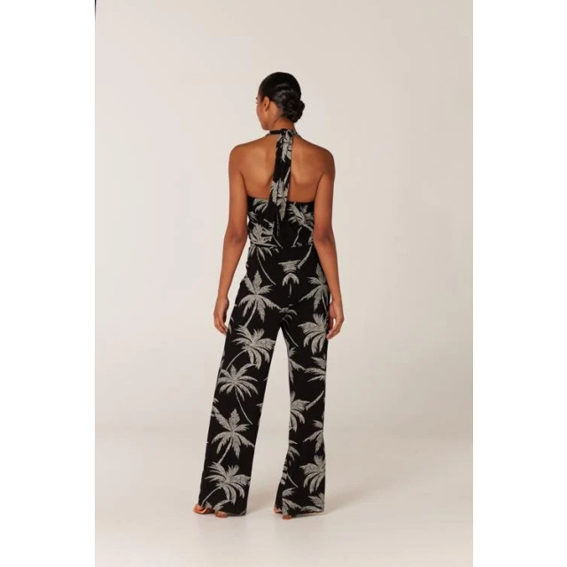 Jansen Amsterdam Funky vp452 jersey printed jumpsuit black/off white vp452 large