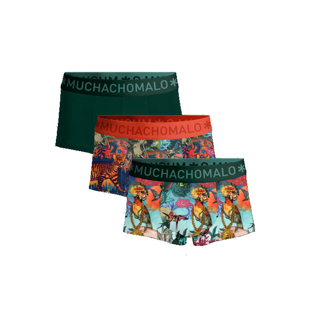 Muchachomalo Heren 3-pack trunks birdcat BIRDCAT3025-07 large