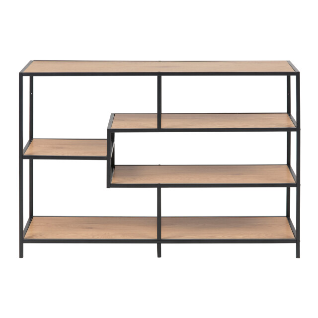 Lisomme Vic houten open kast naturel 114 x 78 cm 2027061 large