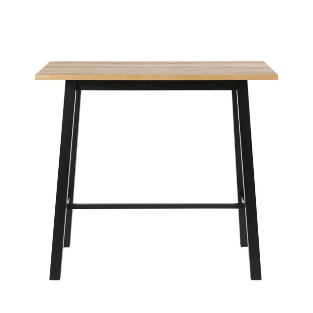 Lisomme Hidde houten bartafel naturel zwarte poten 115 x 58 cm 2028711 large