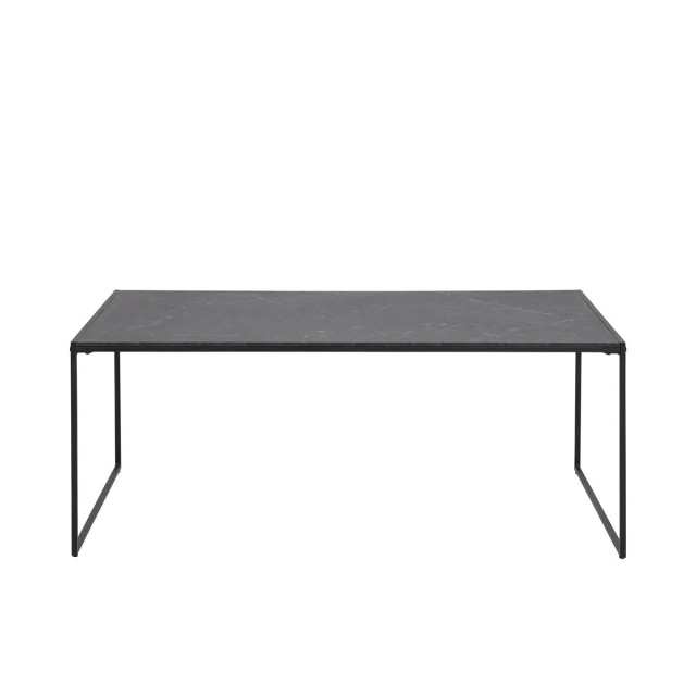 Lisomme Imke salontafel marmerlook antraciet 120 x 60 cm 2028020 large