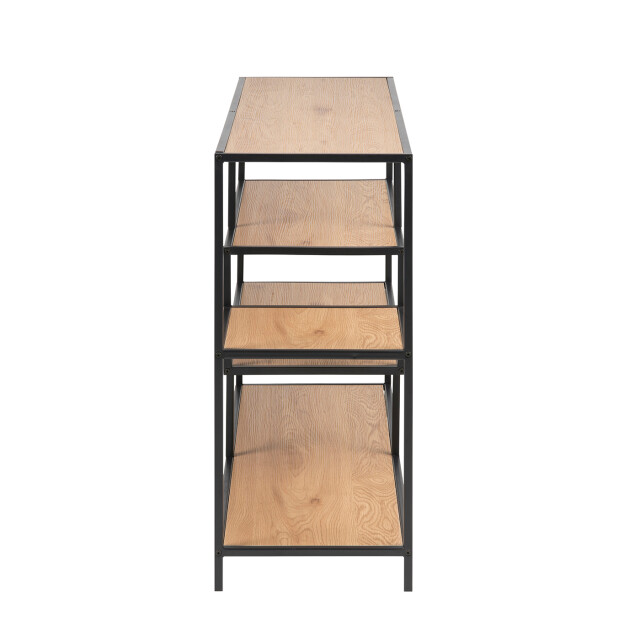 Lisomme Vic houten open kast naturel 114 x 78 cm 2027061 large
