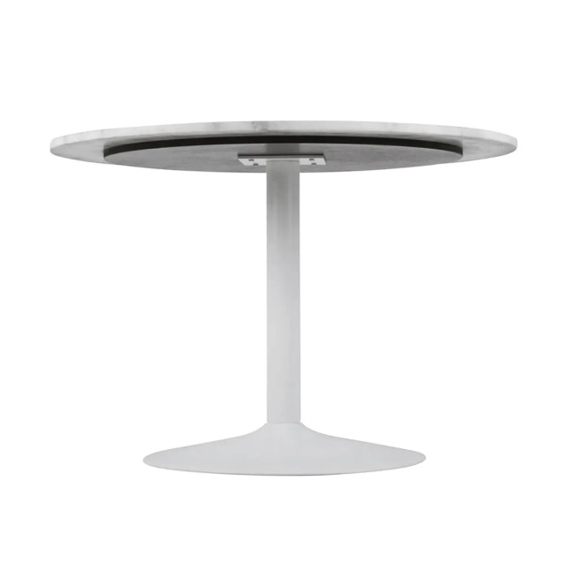 Lisomme Luci eettafel marmer metalen onderstel Ø110 cm 2028692 large