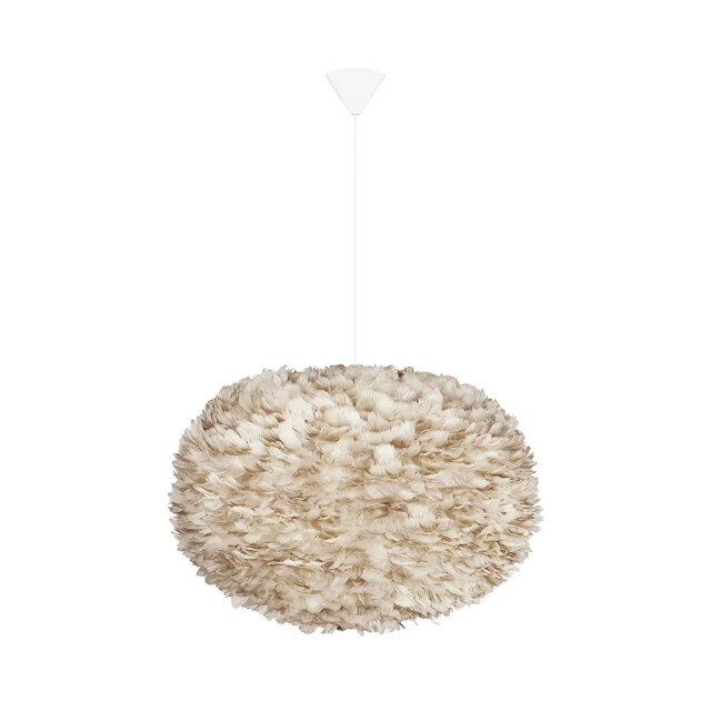 Umage Eos x-large hanglamp light brown met koordset wit Ø 75 cm 2027758 large