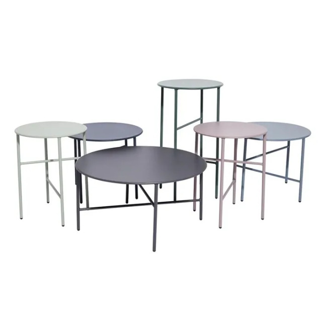 Lisomme Mila metalen tuin salontafel Ø 70 cm 2027979 large