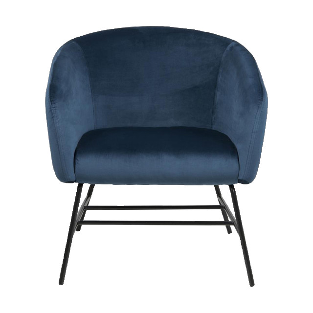 Lisomme Lissy velvet fauteuil donker 2027270 large