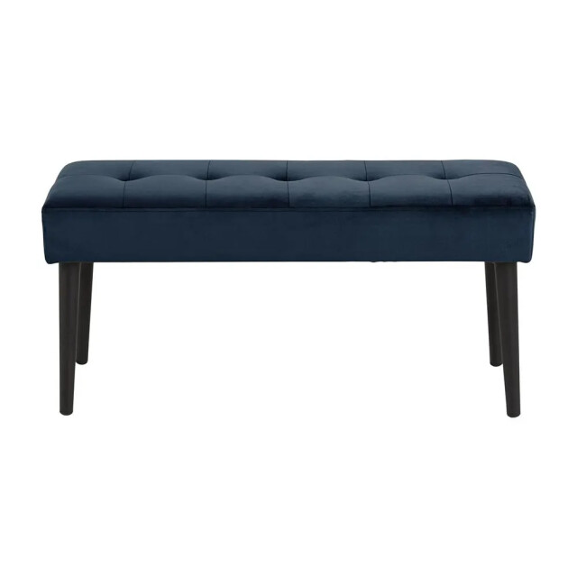Lisomme Danique velvet bankje donker 95 x 38 cm 2027215 large