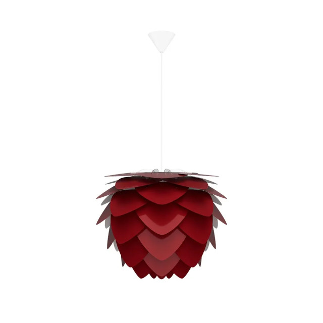 Umage Aluvia mini hanglamp ruby red met koordset wit Ø 40 cm 2027877 large