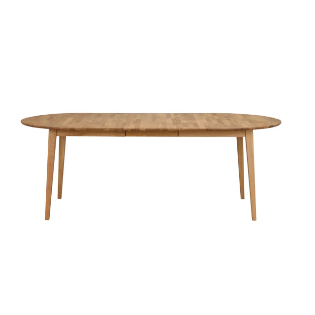 Rowico Home Filippa uitschuifbare houten eettafel naturel 170 x 105 cm 2041824 large