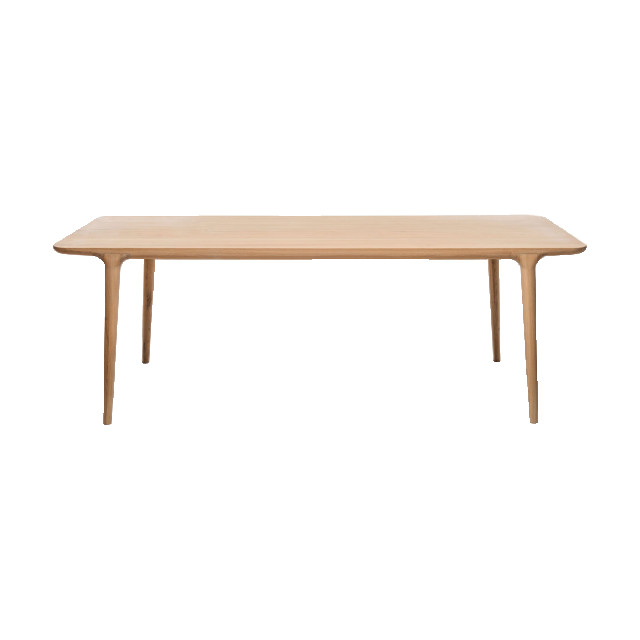 Gazzda Fawn table houten eettafel naturel 220 x 90 cm 2028735 large