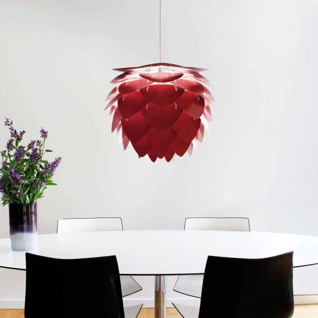 Umage Aluvia medium hanglamp ruby red met koordset zwart Ø 59 cm 2027613 large