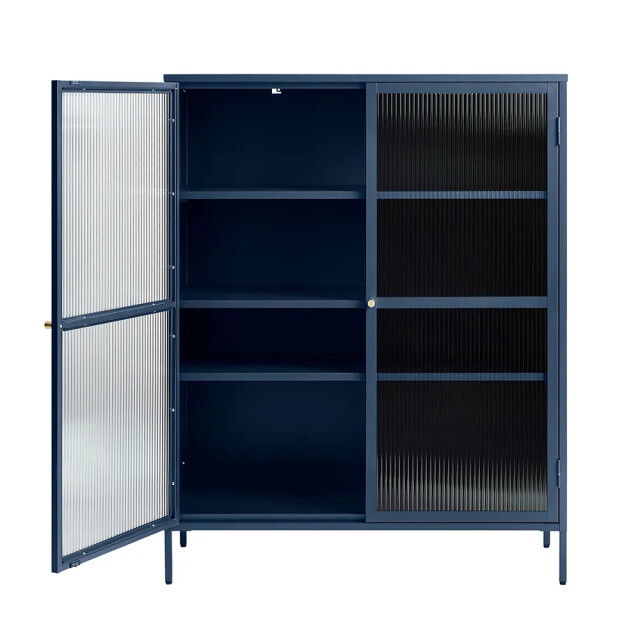Olivine Katja metalen vitrinekast 111 x 140 cm 2270262 large