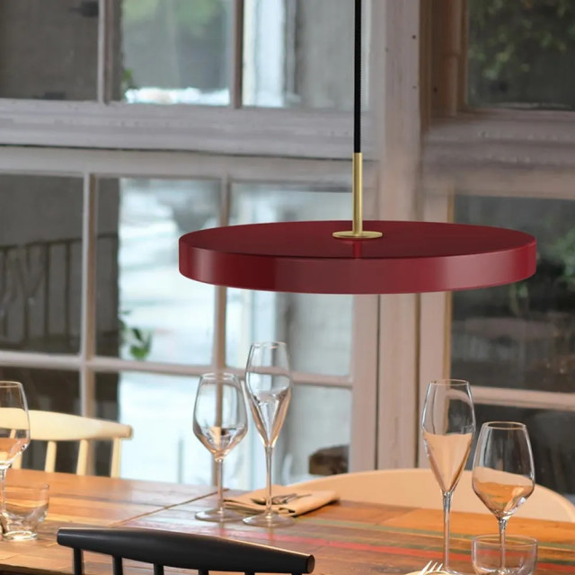 Umage Asteria medium hanglamp ruby red met koordset Ø 43 cm 2027615 large