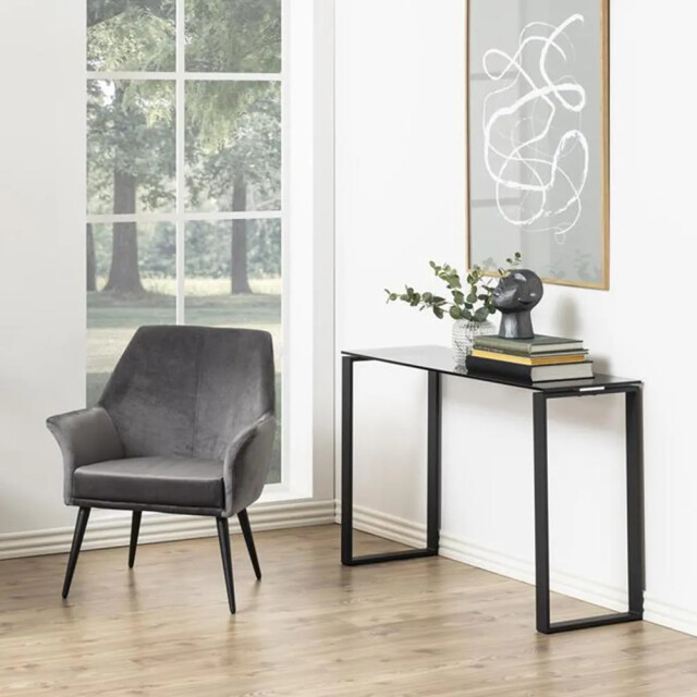 Lisomme Rolf glazen sidetable met onderstel 110 x 76 cm 2027140 large