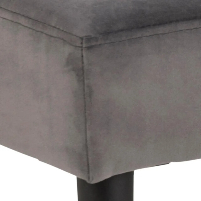 Lisomme Danique velvet bankje donker 95 x 38 cm 2027214 large