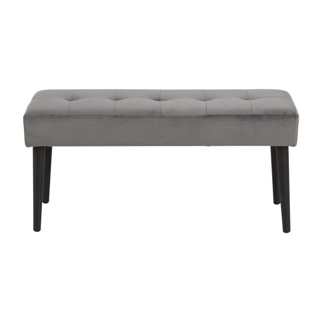 Lisomme Danique velvet bankje donker 95 x 38 cm 2027214 large