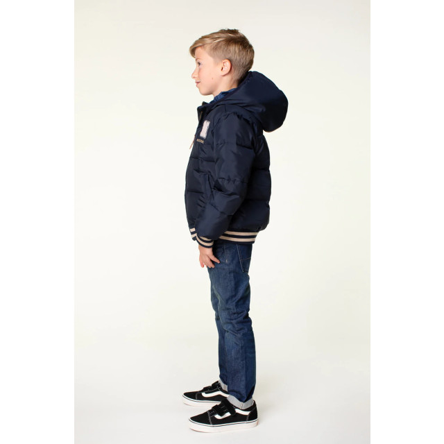 Moodstreet Jongens winterjas baseball justin navy M407-6220-170 large