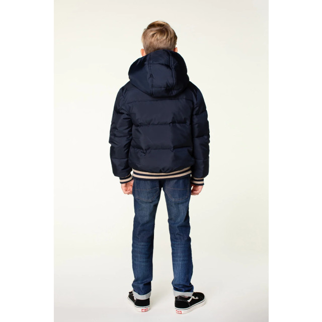 Moodstreet Jongens winterjas baseball justin navy M407-6220-170 large