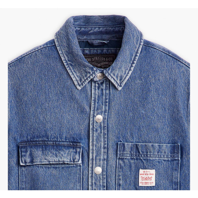 Levi's Telegraph overshirt get involved t ow A8582-0004 large