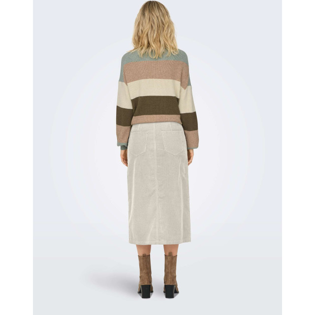 Only Onlmoxie hw long slit cord skirt cc pnt pumice sto 15325088-189959 large