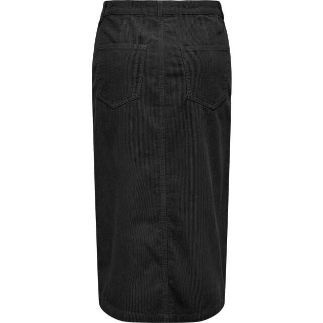 Only Onlmoxie hw long slit cord skirt cc pnt black 15325088-177911 large
