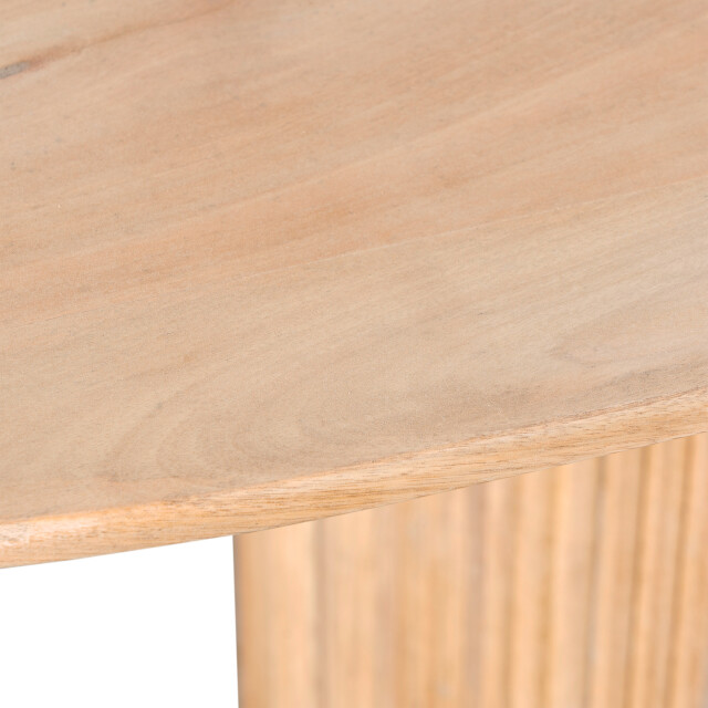 Lewis & Loft Eettafel lynn – ovaal – 200x90 cm – fsc®-gecertificeerd mangohout – naturel 2927791 large