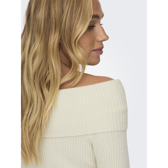 Only Onlkatia ls off shoulder knt nca off-white 4219.02.0218 large