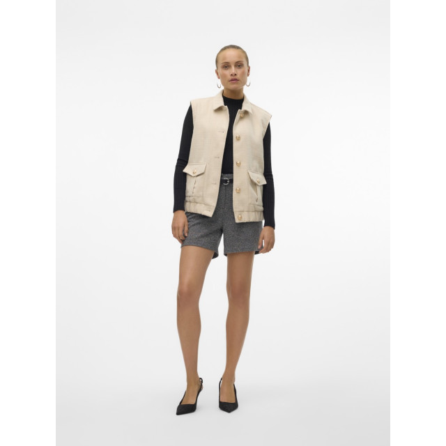 Vero Moda Vmsuzi short waiscoat off-white 4279.02.0301 large