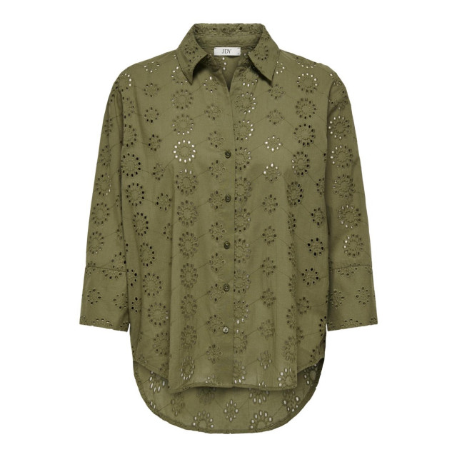 Jacqueline de Yong Jdytallie 34 long shirt wvn noos army 4329.26.0001 large