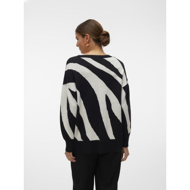 Vero Moda Vmnancy ls o-neck long pullover boo dessin 4219.89.0046 large