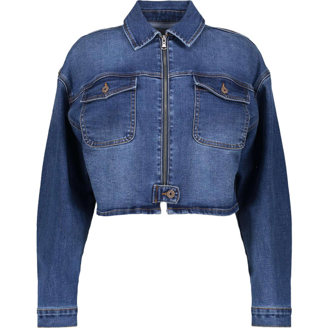 Geisha Jeansjacket blue denim stonewash 45511-10-000812 large