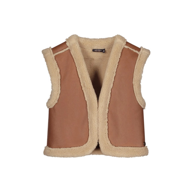 Like Flo Meisjes reversibel gilet teddy dewi - F408-5308-420 large