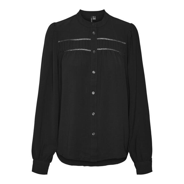Vero Moda Vmemma ls lace shirt wvn ga noos 10314655 large