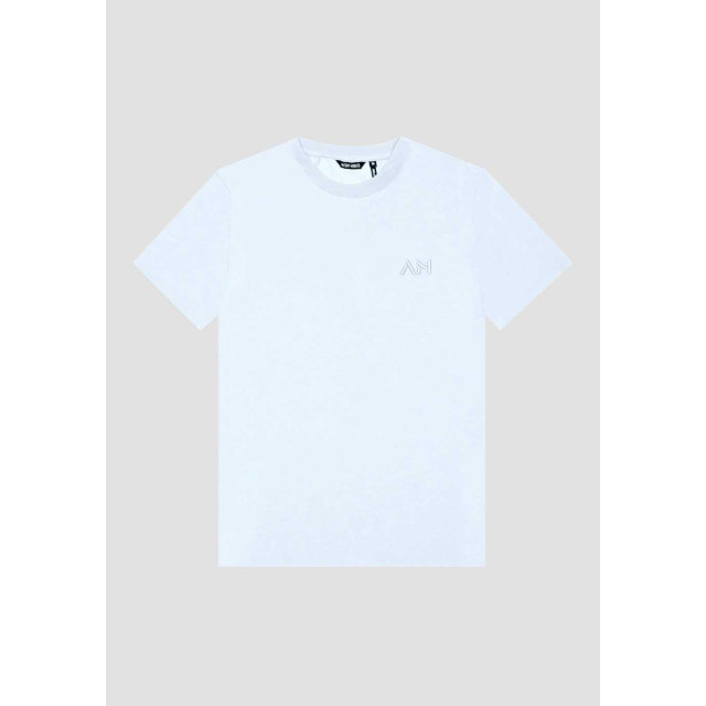 Antony Morato T-shirt s24 embroided sky MMKS02390 FA100238 large