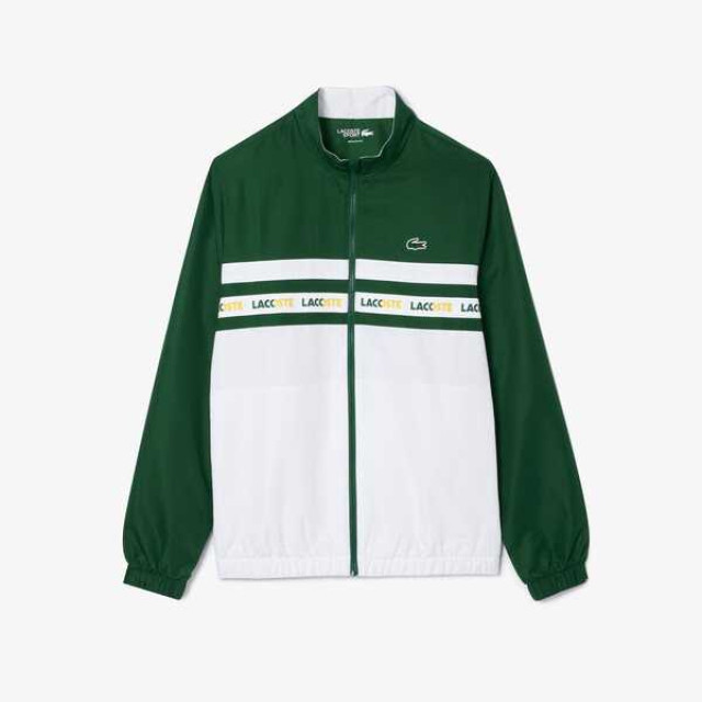 Lacoste Trainingspak tracksuit s24 white groen WH7567 large