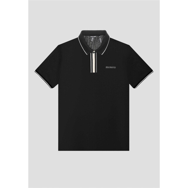 Antony Morato Polo s24 foam logo MMKS02377 FA100083 large