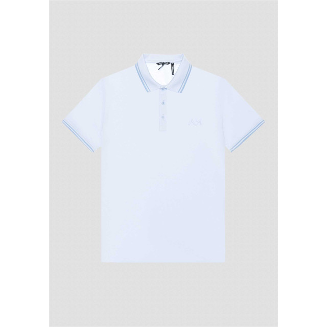 Antony Morato Polo s24 mercerized sky MMKS02379 FA100083 large