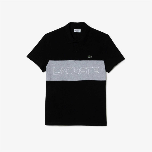 Lacoste Polo s24 x silver zwart PH1470 large