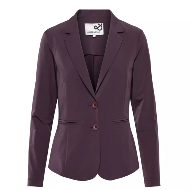 &Co Woman Phileine blazer- phileine bordeaux large