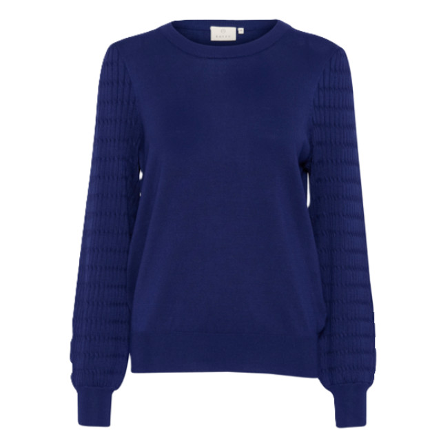 KAFFE Kaanna pullover 10509104- beacon blue kaanna beacon blue large