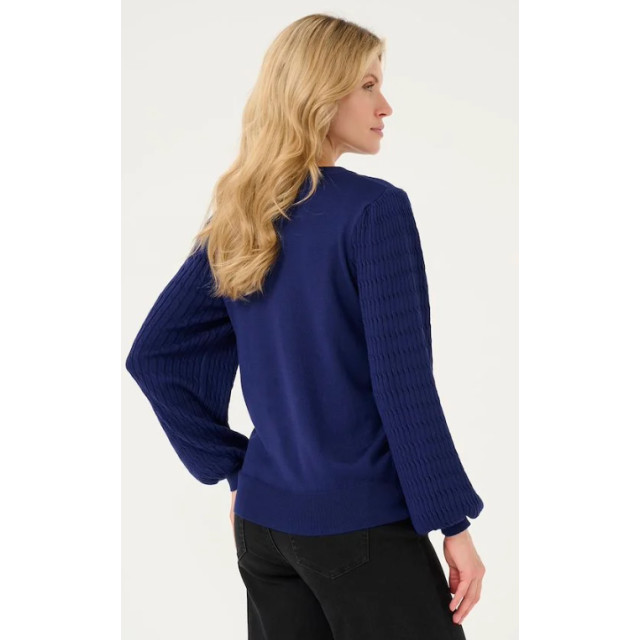 KAFFE Kaanna pullover 10509104- beacon blue kaanna beacon blue large